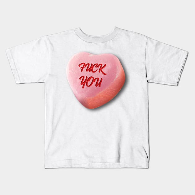 Heart Candy Kids T-Shirt by SandroAbate